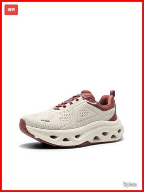 Women's Cushioned Mesh Walking Sneakers Lace-Up Athletic Shoes